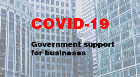 Government assistance for businesses affected by COVID-19